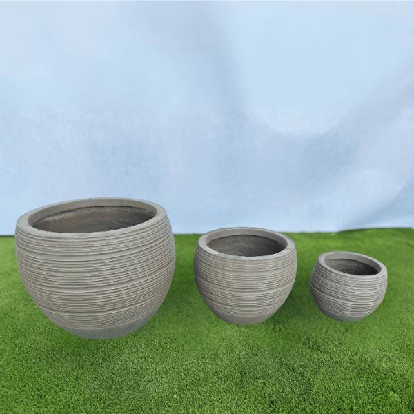 Fiber clay pot - LG237